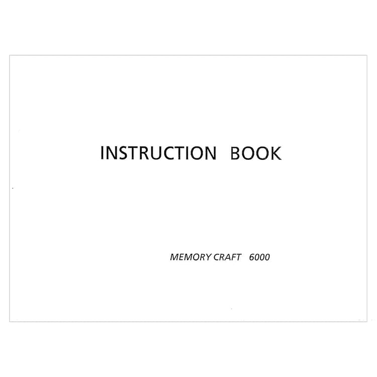 Janome 6000 Instruction Manual image # 120473