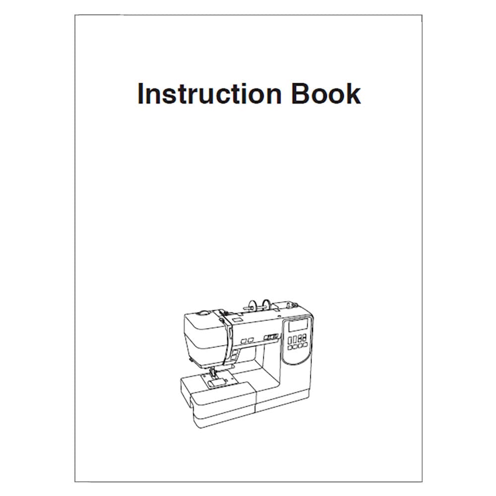 Janome 6100 Instruction Manual image # 120179