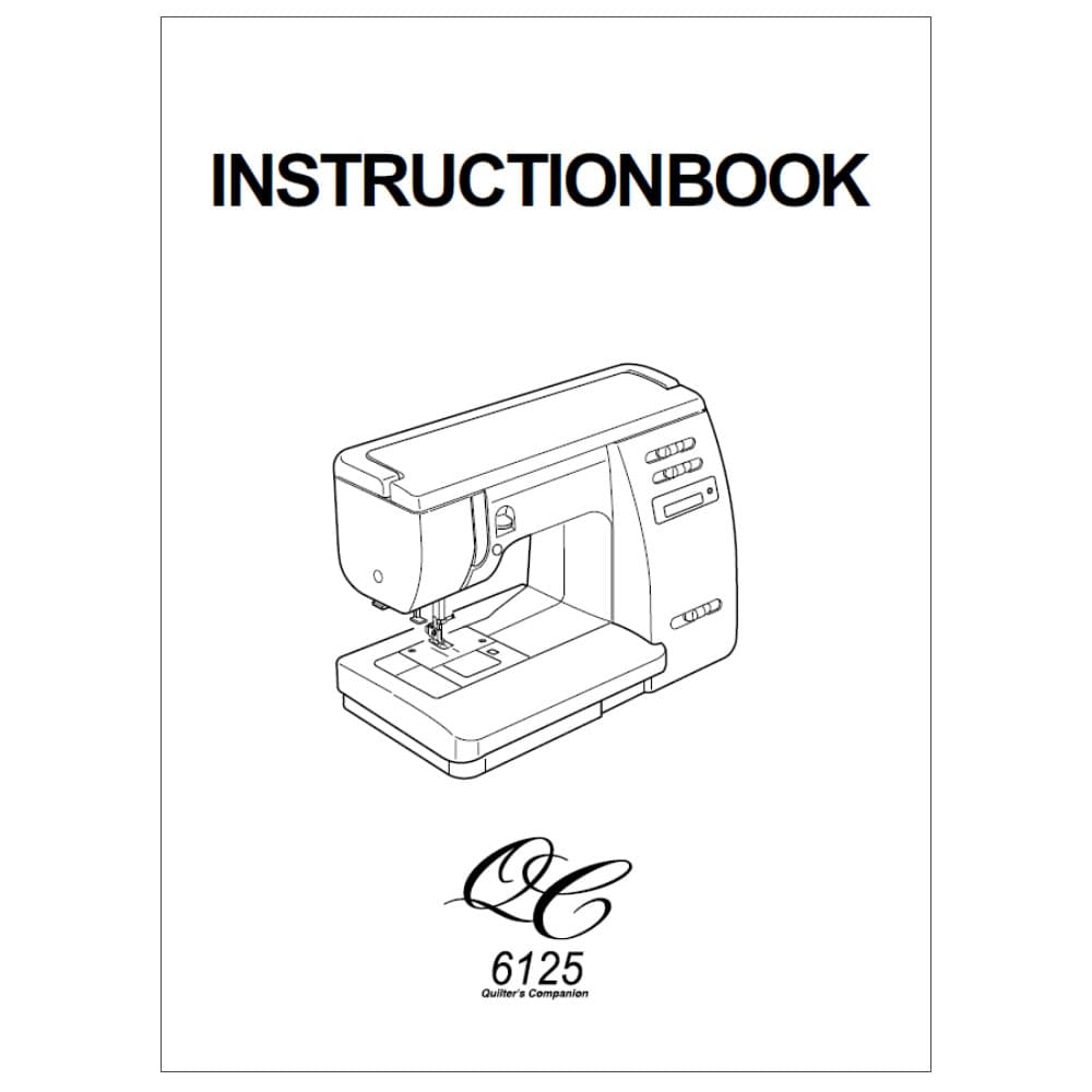 Janome 6125QC Instruction Manual image # 117134