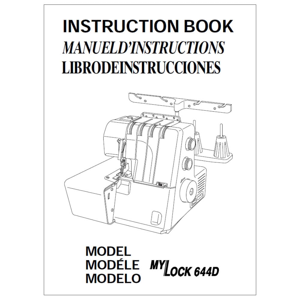 Janome MyLock 644D Instruction Manual image # 118931