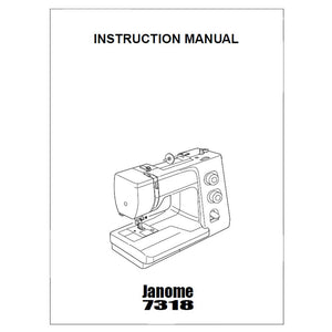 Janome 7318 Instruction Manual image # 120531