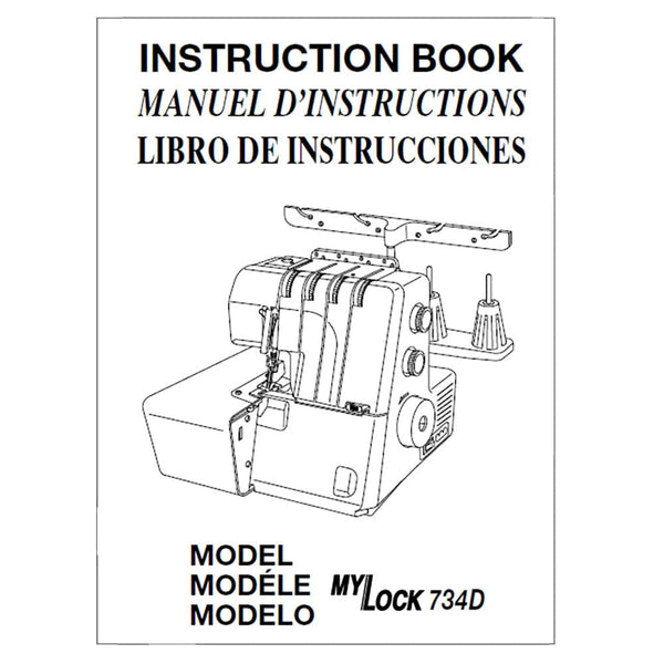 Janome 734D Instruction Manual