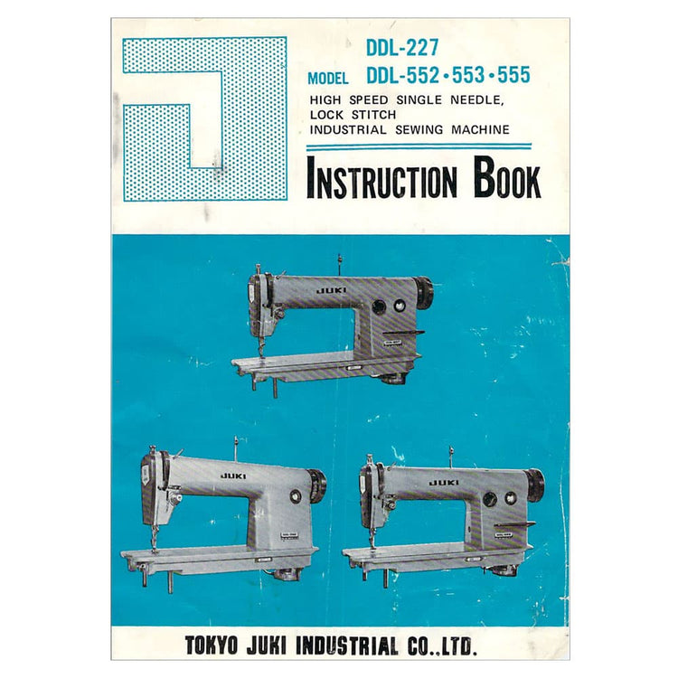 Juki DDL-553 Instruction Manual image # 120639