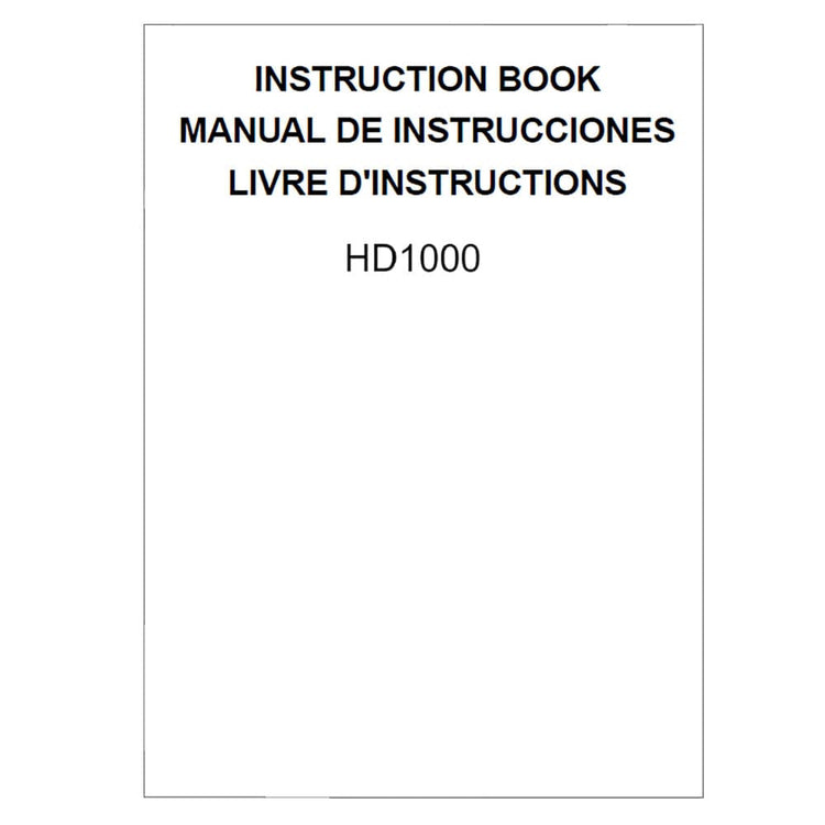 Janome HD1000 Instruction Manual image # 119926