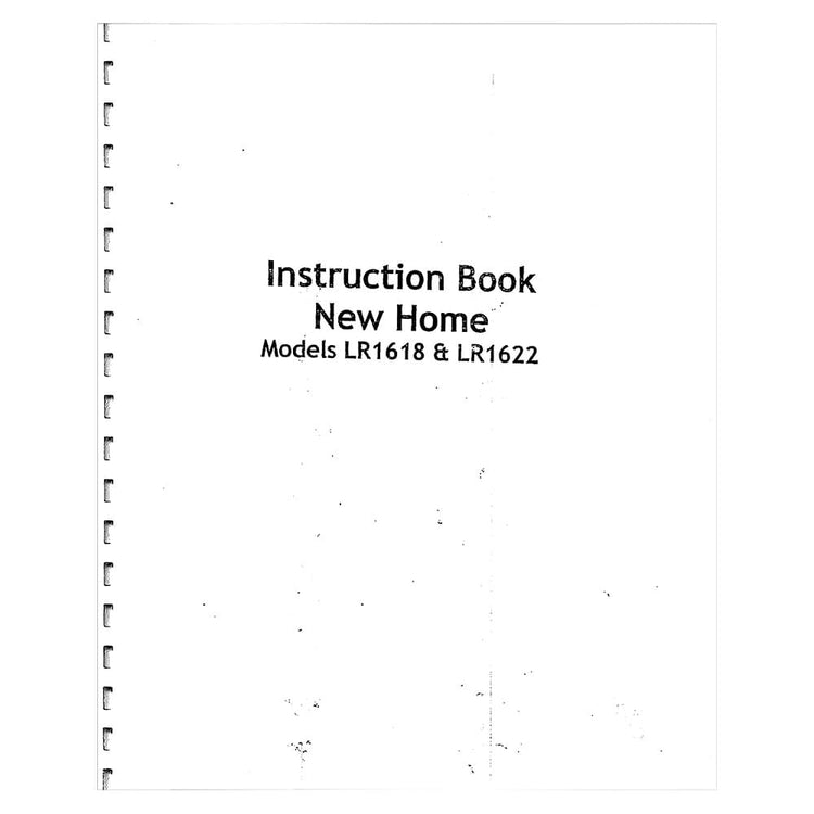 Janome 1618 Instruction Manual image # 120029