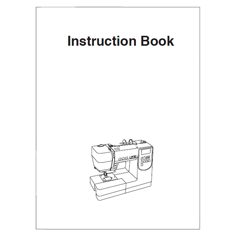 Instruction Manual, Janome M7050 image # 120262