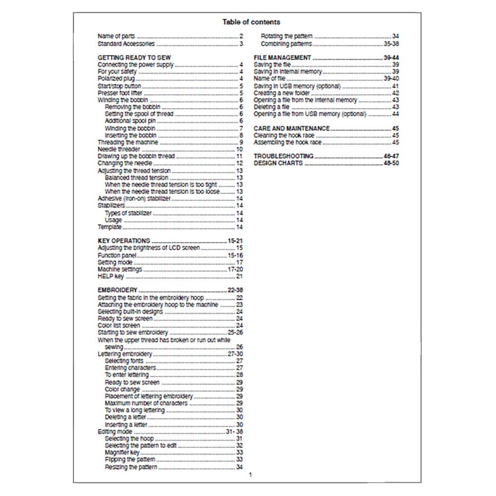 Janome MC230E Instruction Manual image # 120277