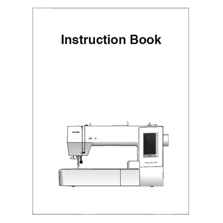 Janome MC400E Instruction Manual image # 120280