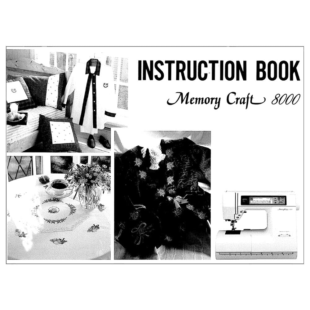 Janome (Newhome) 8000 Instruction Manual image # 120484