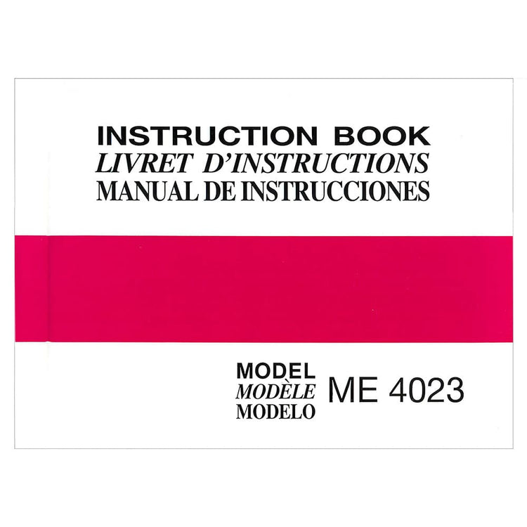 Janome My Excel 4023 Instruction Manual image # 120439