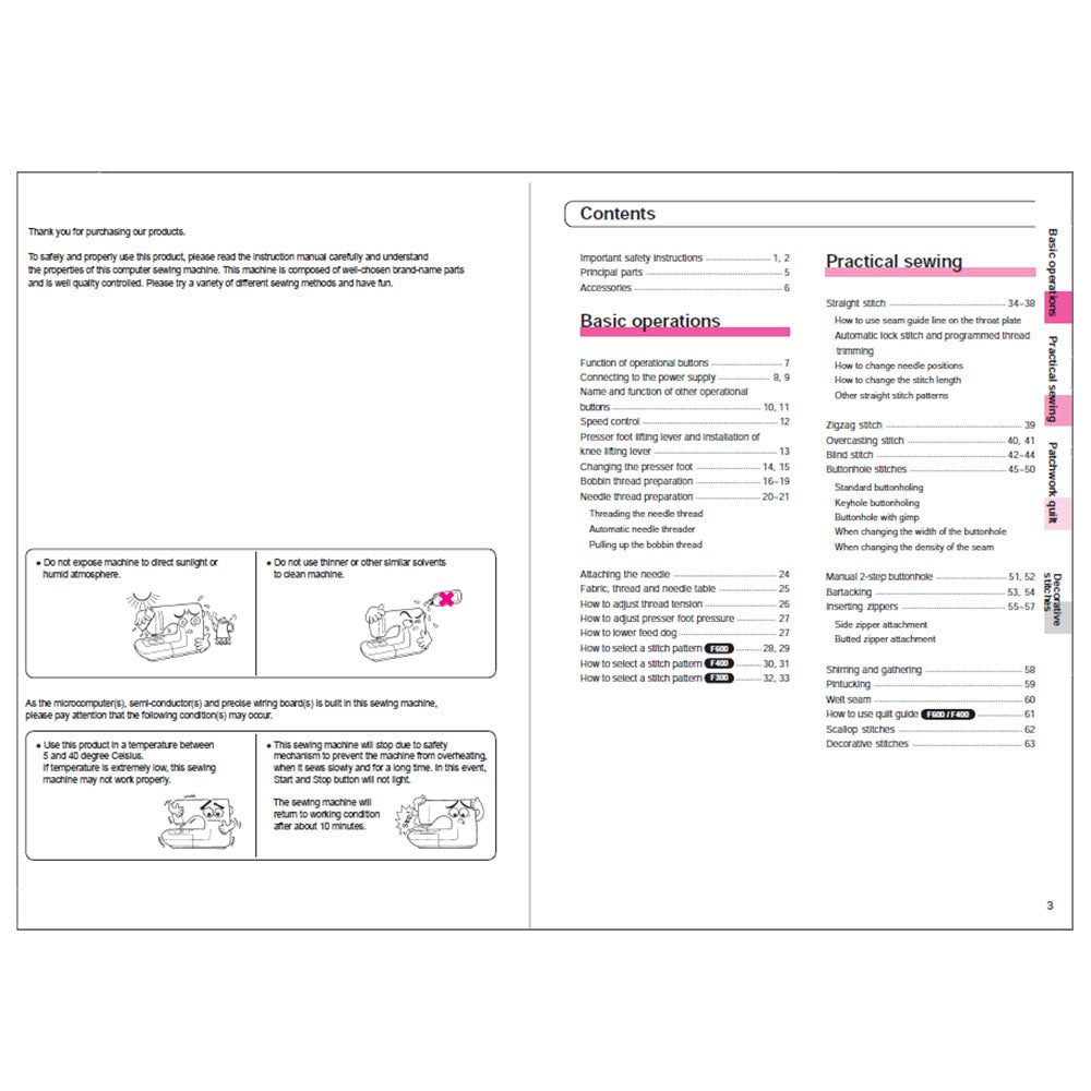 Juki HZL-F Instruction Manual image # 120588