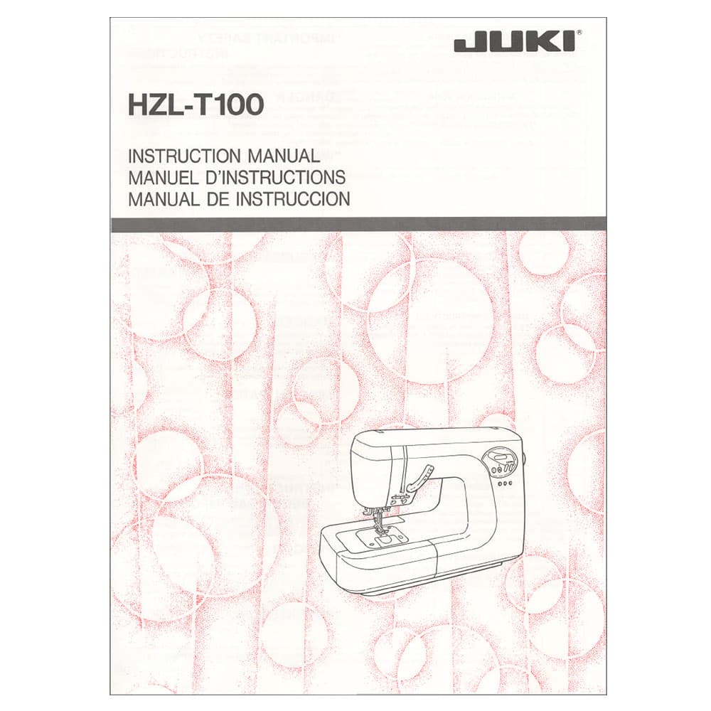 Juki HZL-T100 Instruction Manual image # 120605