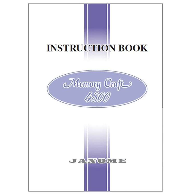 Janome MC4800 Instruction Manual image # 120559