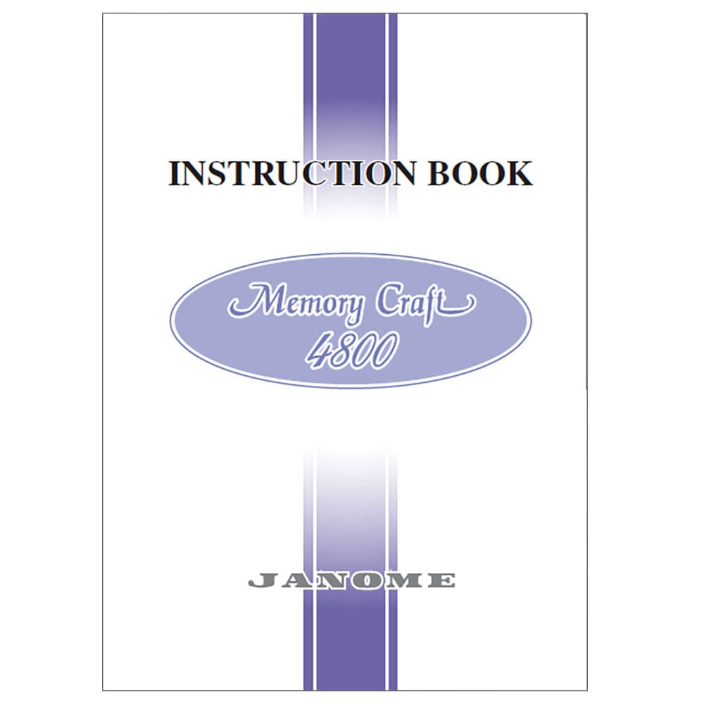 Janome MC4800 Instruction Manual image # 120559