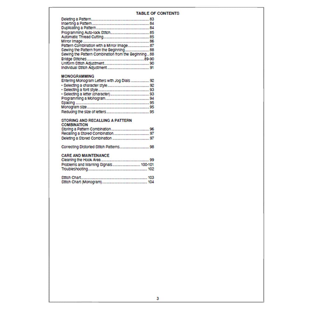 Janome MC6700P Instruction Manual image # 120311