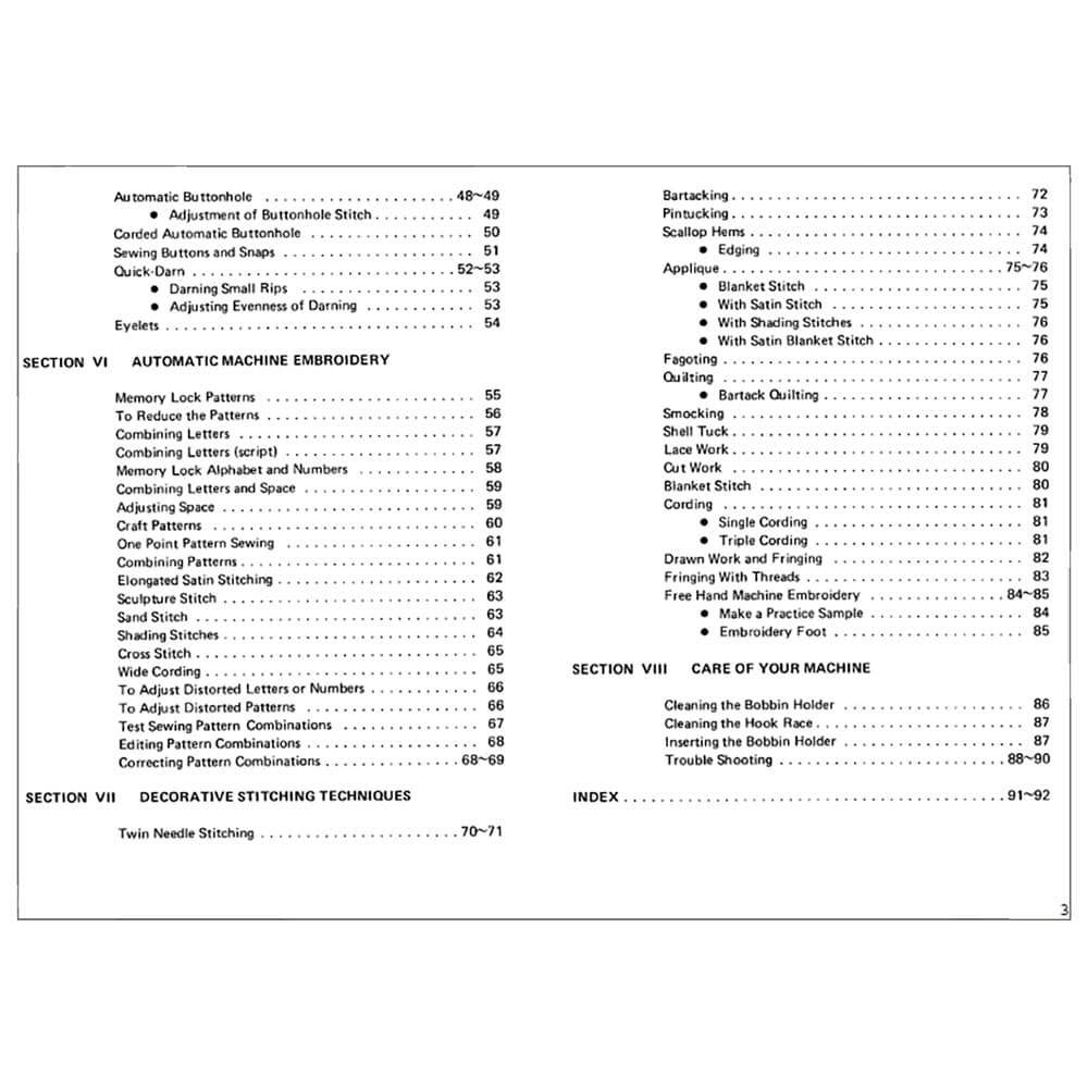 Janome MC7000 Instruction Manual image # 120315