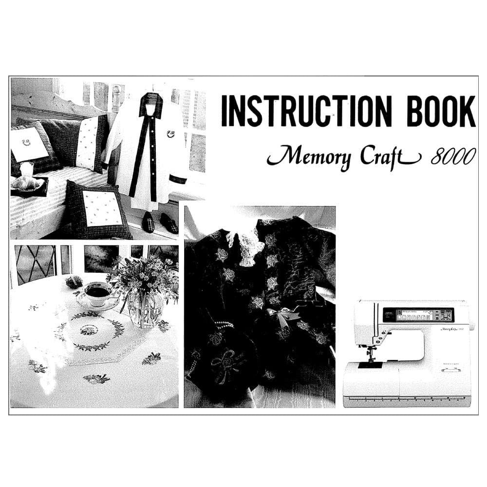 Janome MC8000 Service Manual image # 120583
