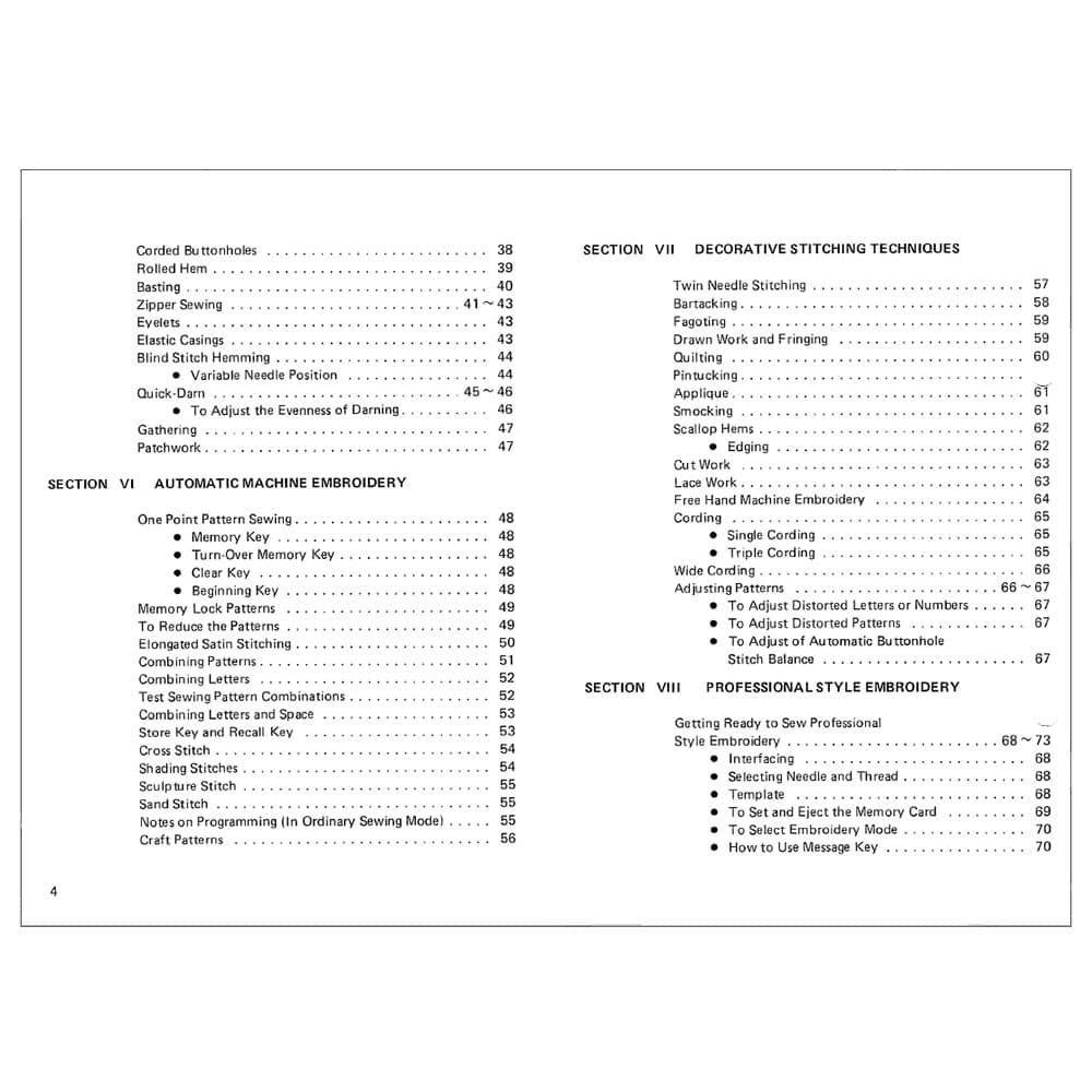 Janome MC8000 Service Manual image # 120585