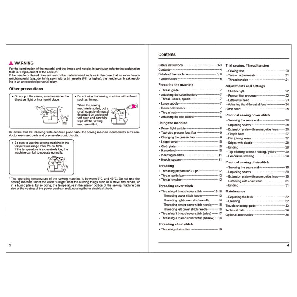 Juki MCS-1500 Instruction Manual image # 120602
