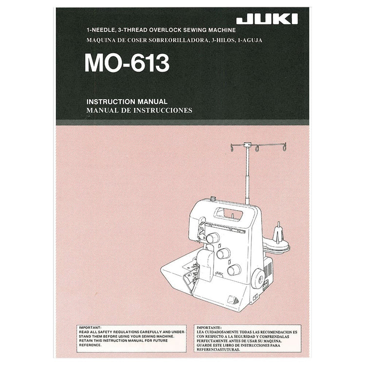 Juki MO-613 Instruction Manual image # 120590