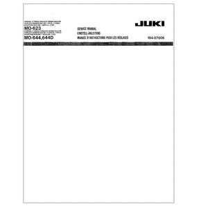 Juki MO-644 Service Manual image # 121073