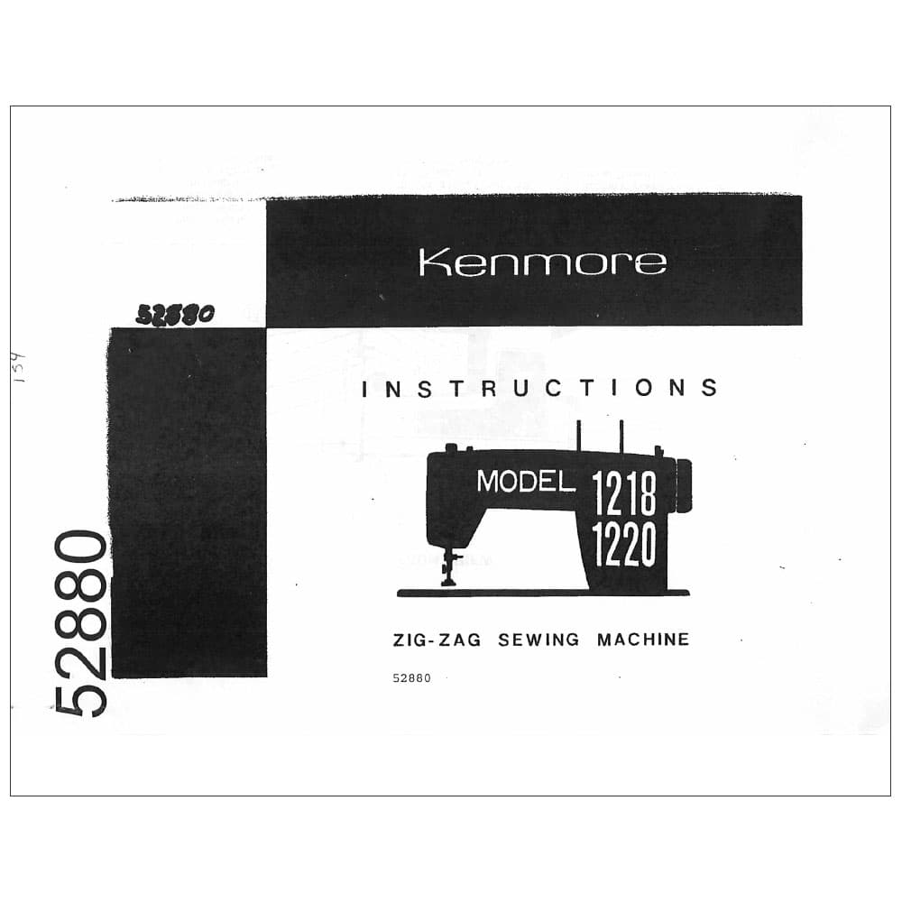 Kenmore 148.12180 Instruction Manual image # 116044