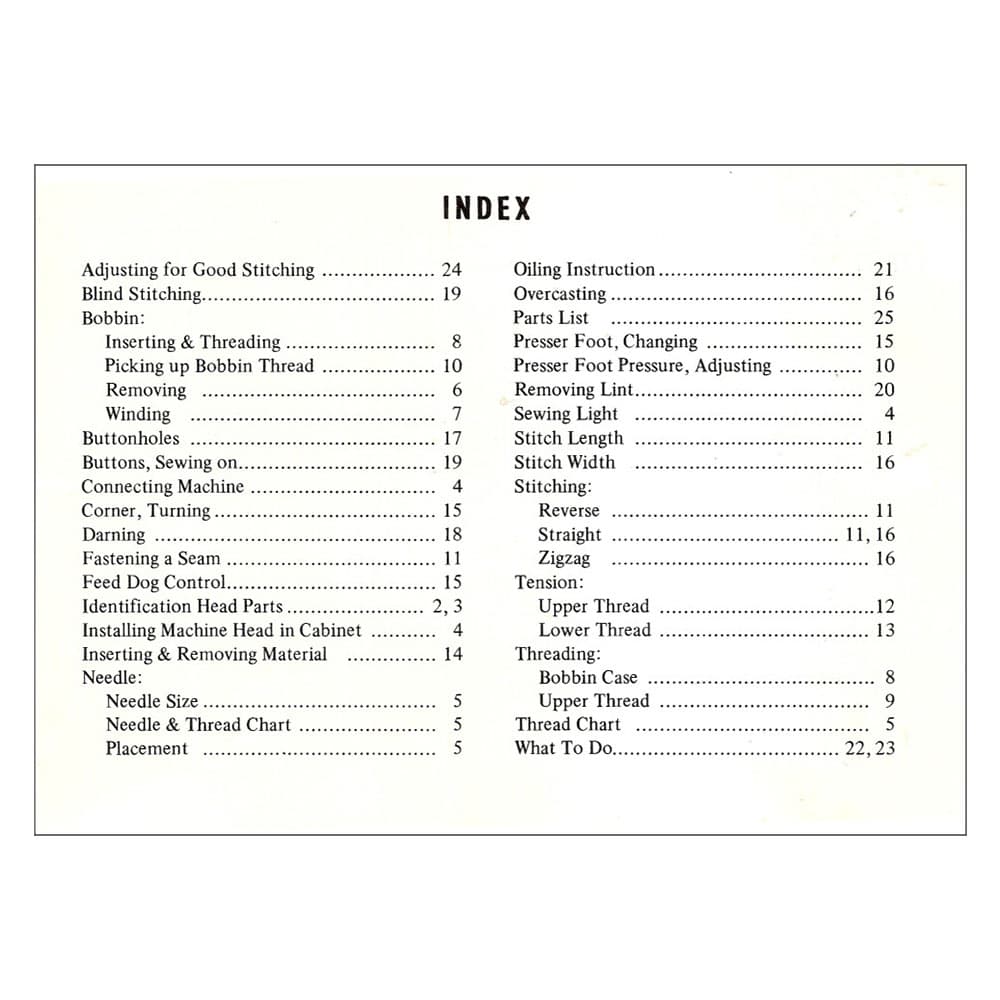 Kenmore 158.1213 Instruction Manual image # 120729