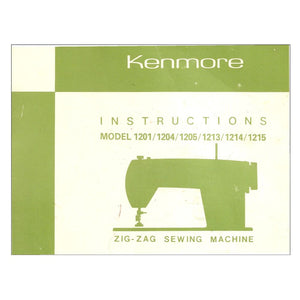 Kenmore 158.1214 Instruction Manual image # 120731