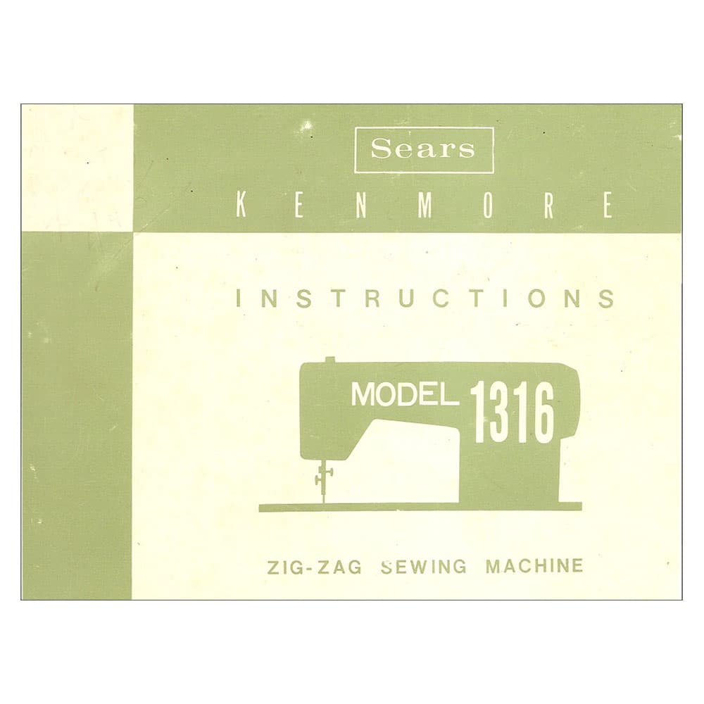 Kenmore 158.13160 Instruction Manual image # 120745