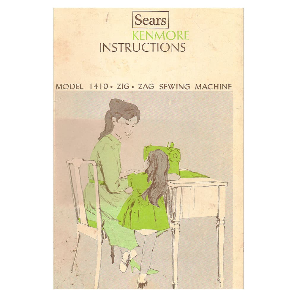 Kenmore 158.1410 Instruction Manual image # 120771