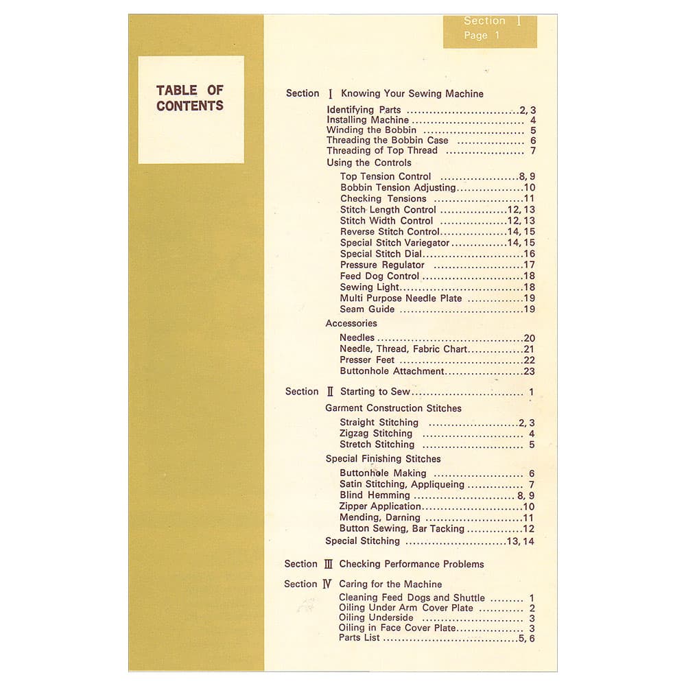 Kenmore 158.1410 Instruction Manual image # 120770