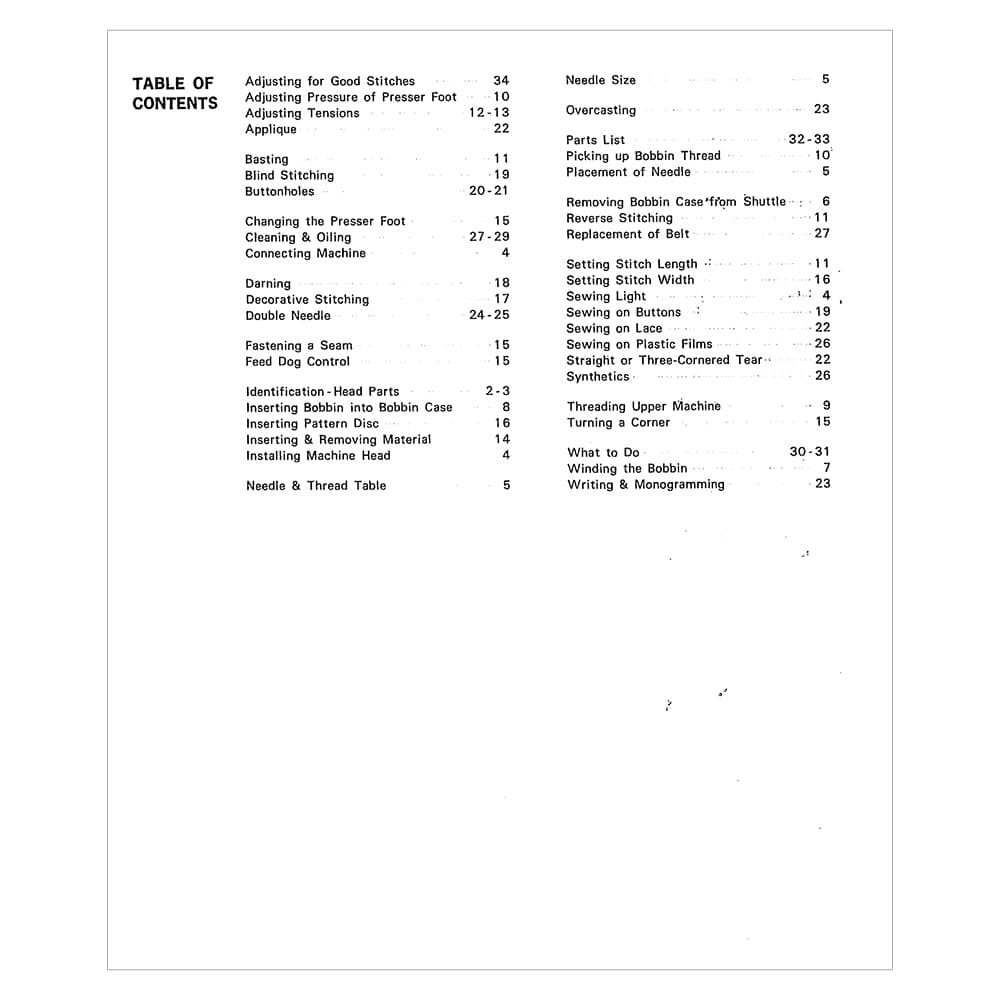 Kenmore 158.151 Instruction Manual image # 120783