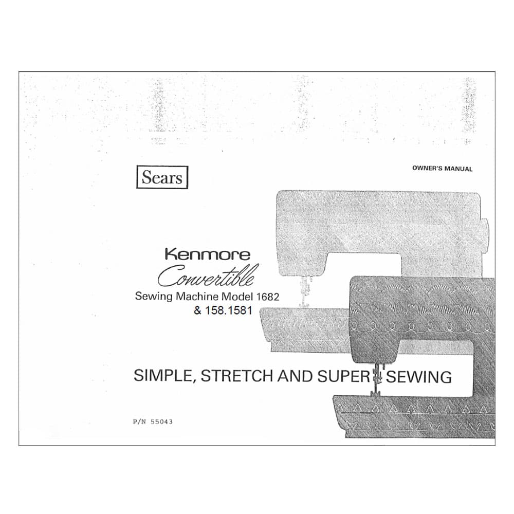Kenmore 158.1581 Instruction Manual image # 121009