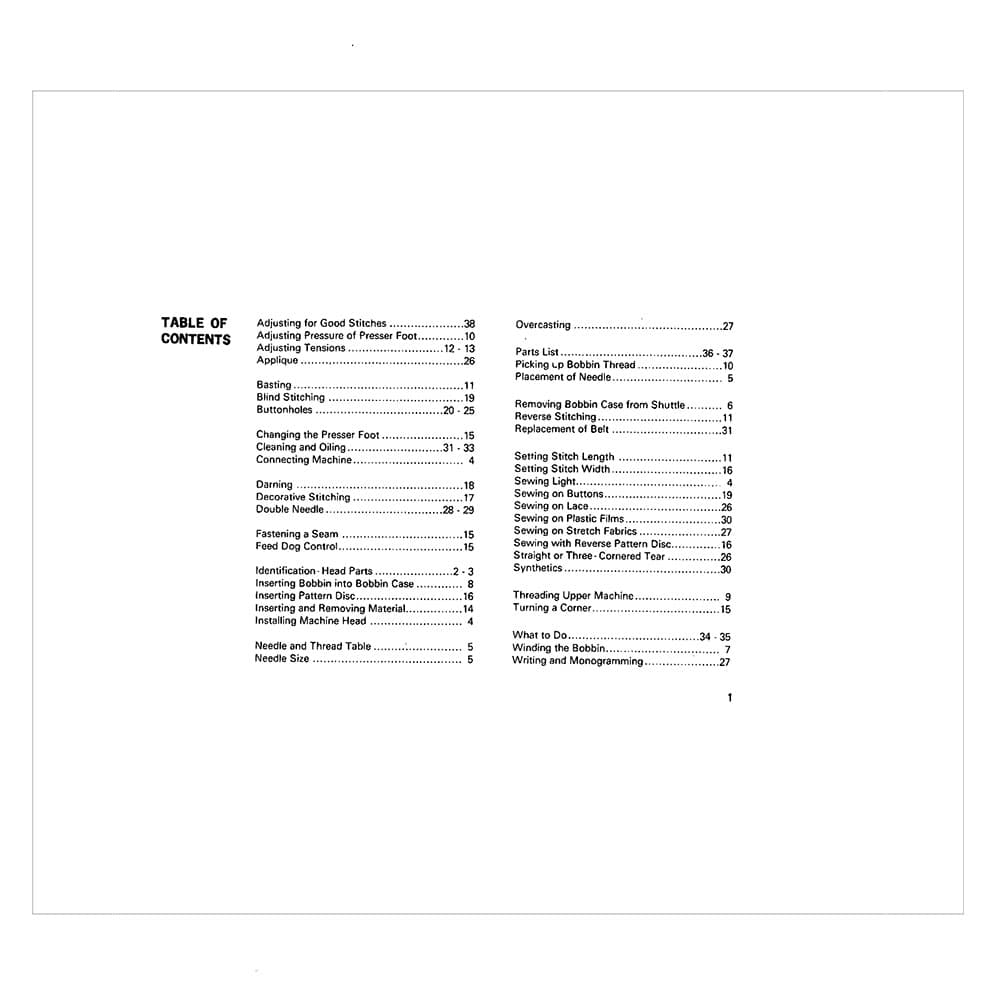 Kenmore 158.16500 Instruction Manual image # 120822