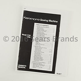 Instruction Manual, Kenmore 158.17300 image # 32401