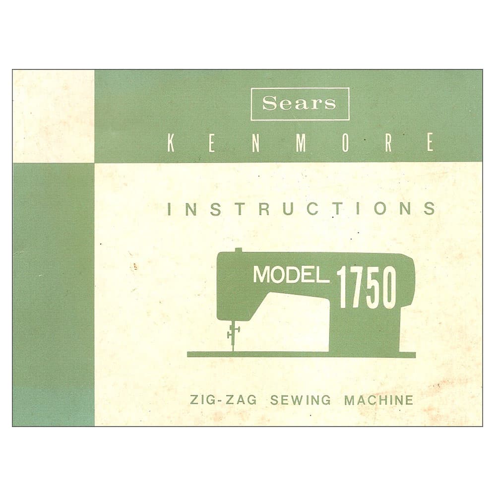 Kenmore 158.17500 Instruction Manual image # 120844