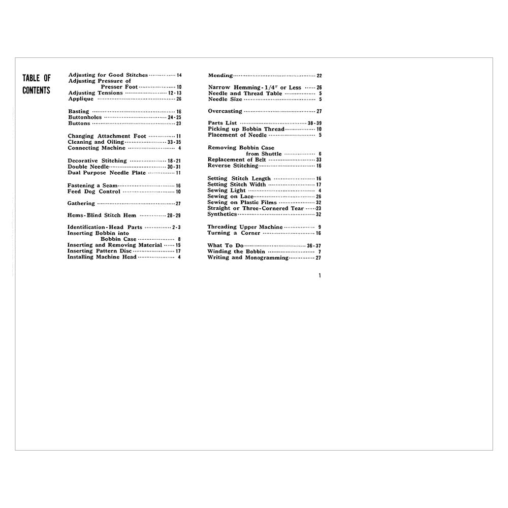 Kenmore 158.541 Instruction Manual image # 120995