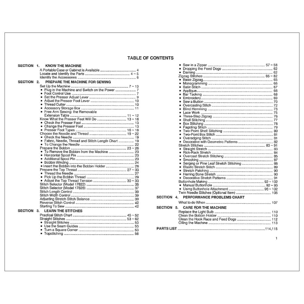 Kenmore 385.17822490 Instruction Manual image # 117097