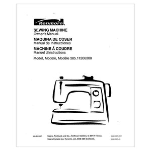 Kenmore 385.11206300 Instruction Manual image # 121443