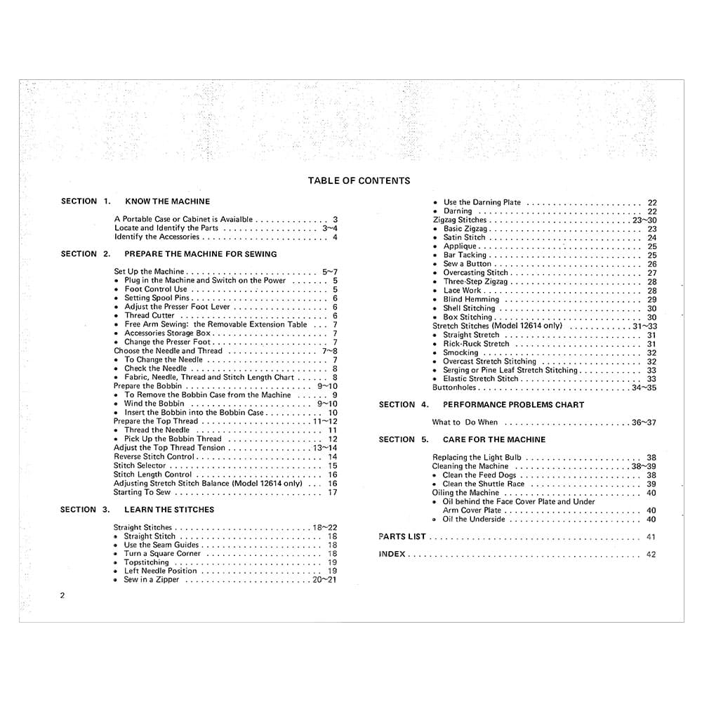 Kenmore 385.11607 Models Instruction Manual image # 121434