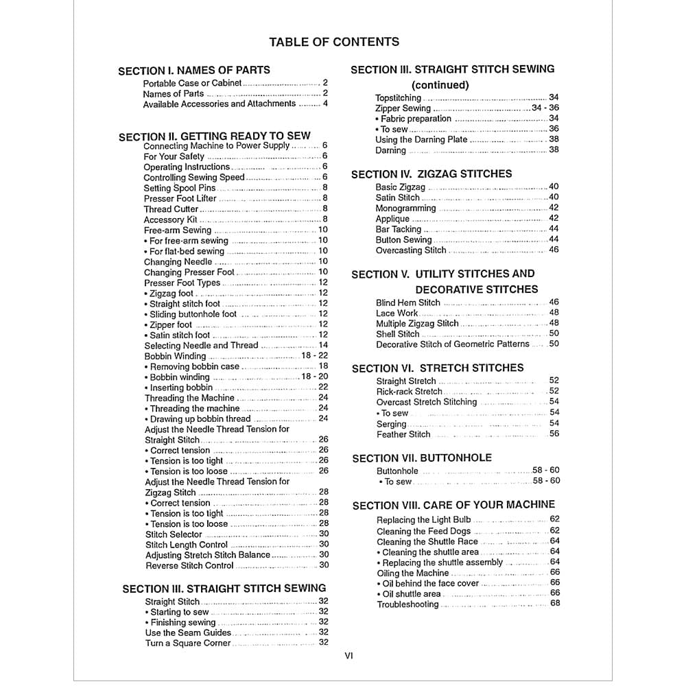 Kenmore 385.12314 Models Instruction Manual image # 121100