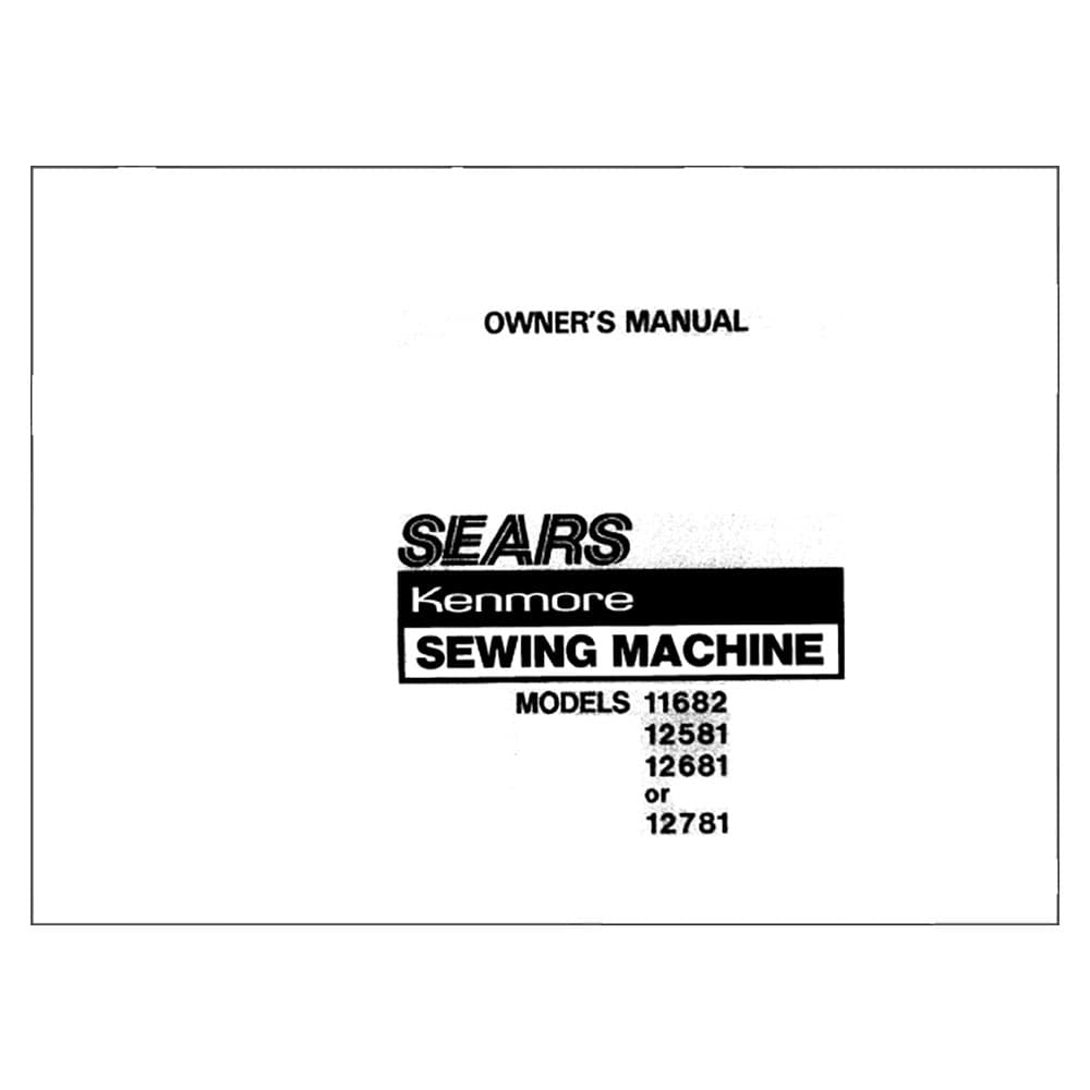 Kenmore 385.12581 Models Instruction Manual image # 121130