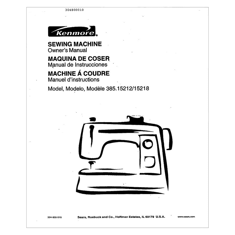 Kenmore 385.15616 Models Instruction Manual image # 121182