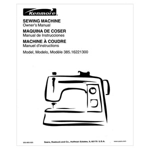 Kenmore 385.16221300 Models Instruction Manual image # 121194
