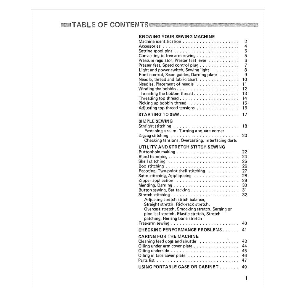 Kenmore 385.16951 Models Instruction Manual image # 121226