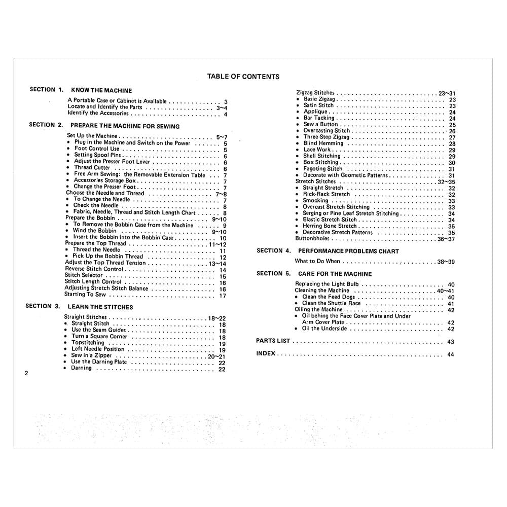 Kenmore 385.17622 Models Instruction Manual image # 121248