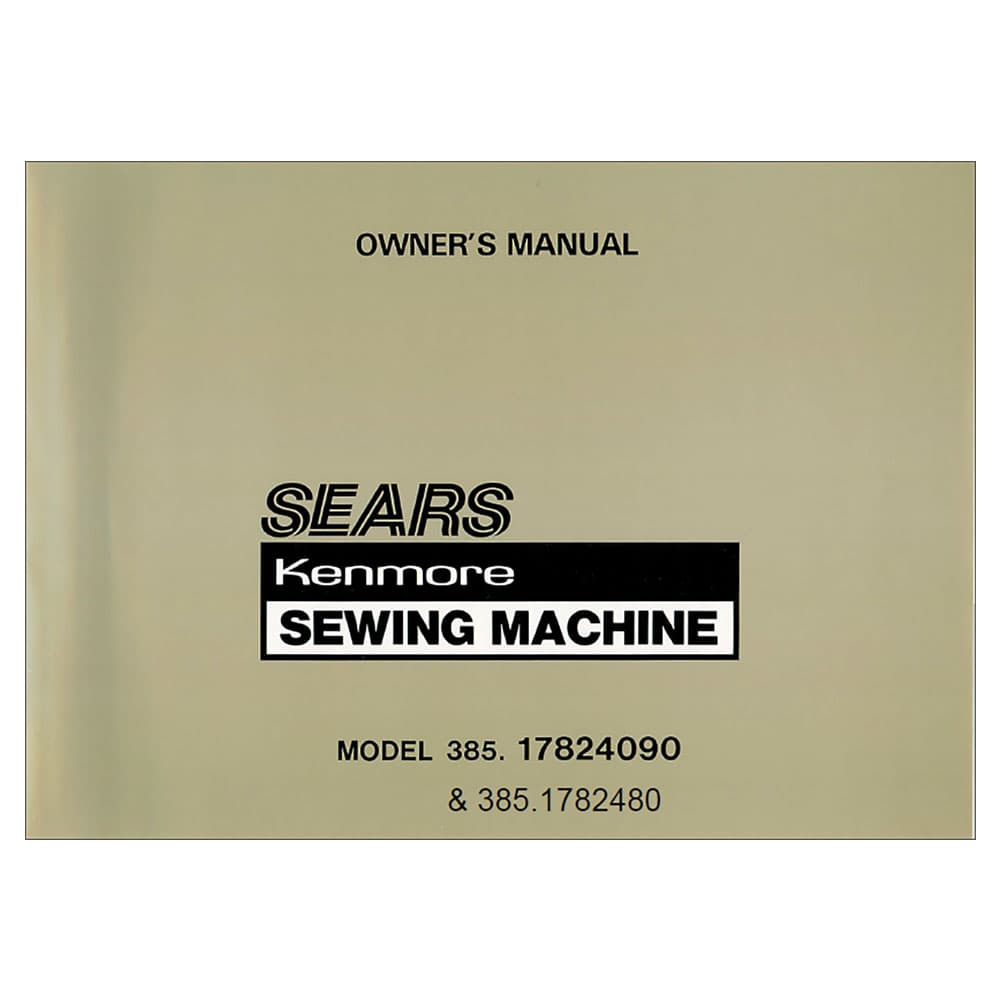Kenmore 385.1782480 Instruction Manual image # 121281