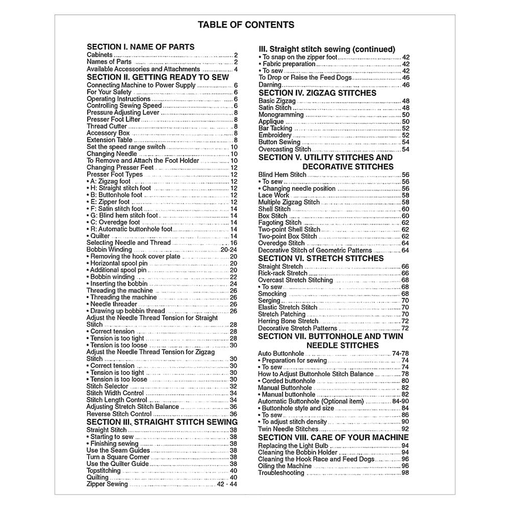 Kenmore 385.18330 Models Instruction Manual image # 121303