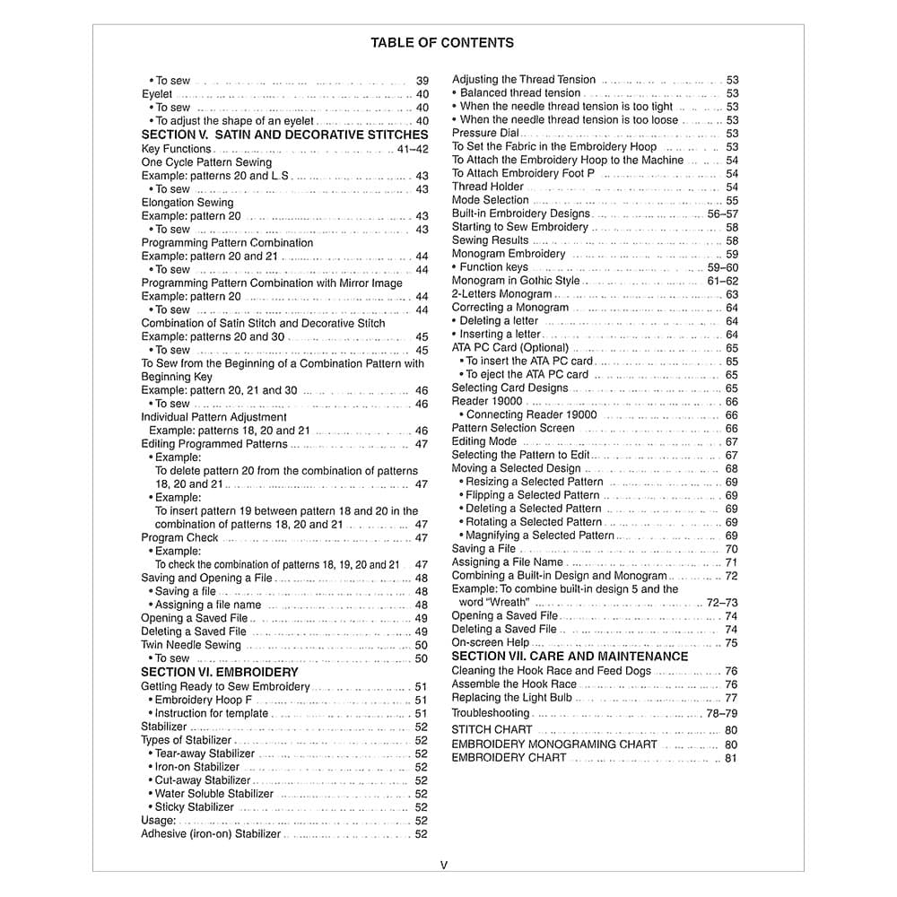 Kenmore 385.19005 Models Instruction Manual image # 121305