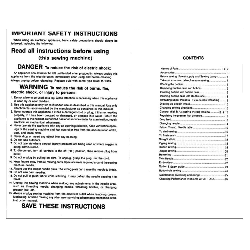 Pfaff Hobby 1010 Instruction Manual image # 122259